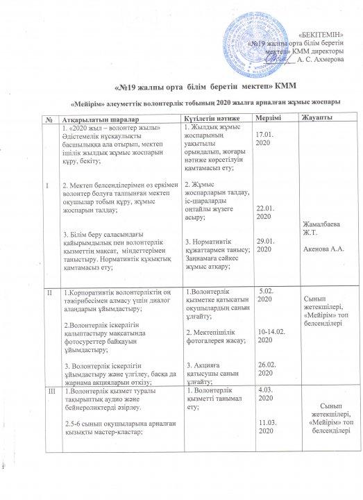 "Мейірім" волонтерлік тобы